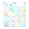 Midori Colored Colored Paper with Balloon Pattern 33245006 Paper, Stickers,