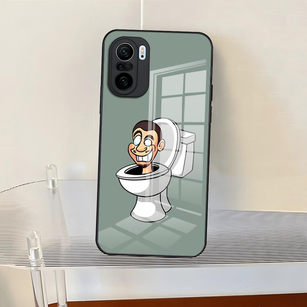 Чехол для телефона Skibidi Toilet для Redmi 13 12 13c 12c Note 13 Pro Plus 11 12 Pro 10 12s 11s Закаленное стекло Задняя крышка
