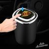 Автомобильная пепельница Креативная Личность С крышкой На вентиляционное отверстие Подвесная Со светодиодной подсветкой Для Porsche Panamera Macan Boxster Cayman 911