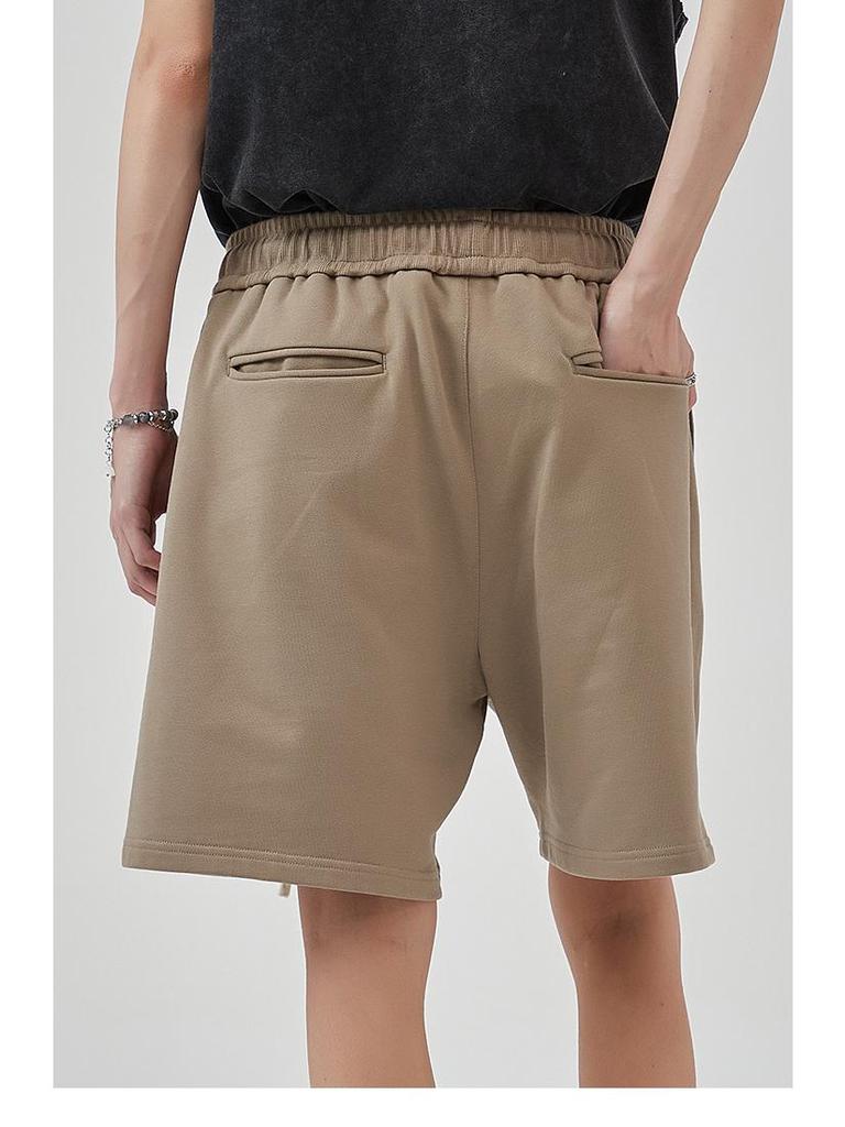 Мужские повседневные шорты ARTIE из двухниточного хлопкового трикотажа плотностью 380 г