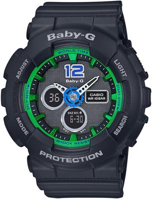 Часы Casio Черные Baby-G BA-120-1BJF