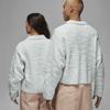 Jordan XJ Balvin FW23 Совместный кардиган из чистой шерсти, свитер унисекс, топы мятного цвета FJ6146-394