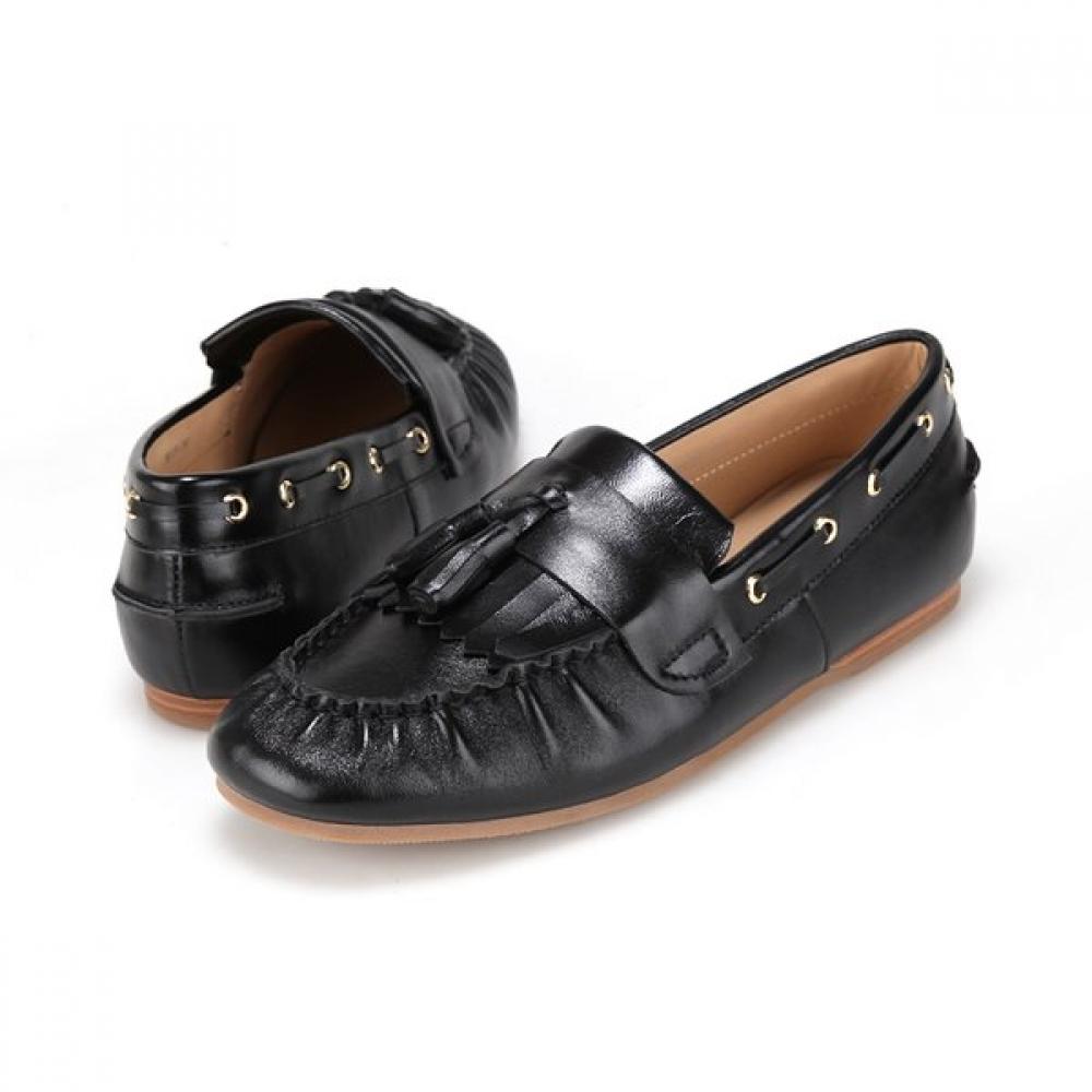 Barbara LambSkin Trendy Women S Loafer 1cm Bbj124bk