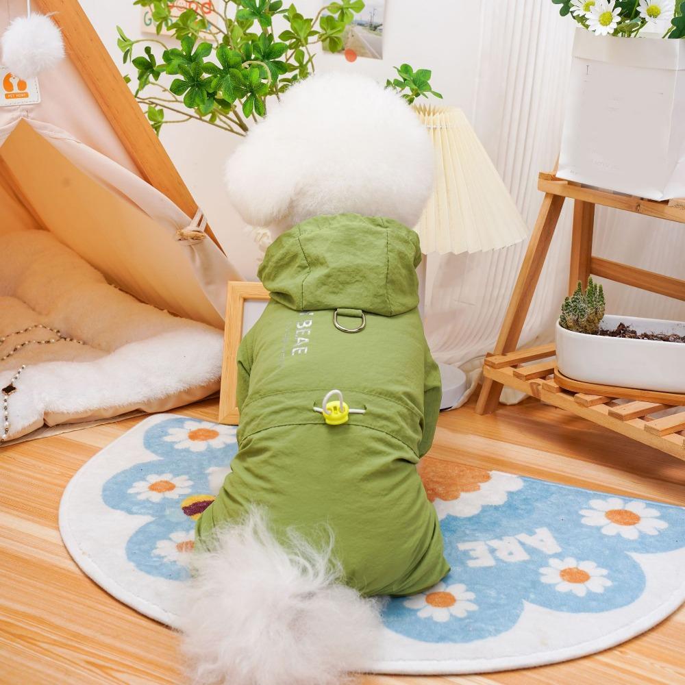 Ветрозащитный комбинезон для собак, одежда для питомцев на четырех лапах, модная одежда для собак на весну, лето, осень