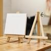 Pine Wood Triangle Easel & Desktop Holder for Paintings, Phones, and Tablets