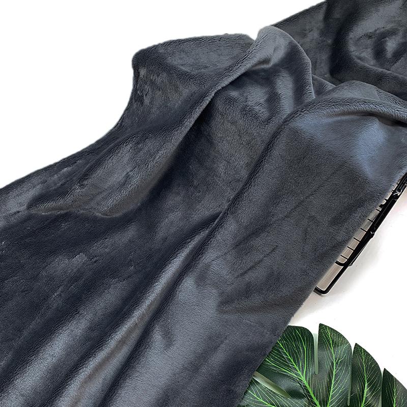 45x50 см удобная и мягкая ткань с ворсом 3 мм из полиэстера с кристаллами, супермягкая плюшевая ткань для шитья кукол