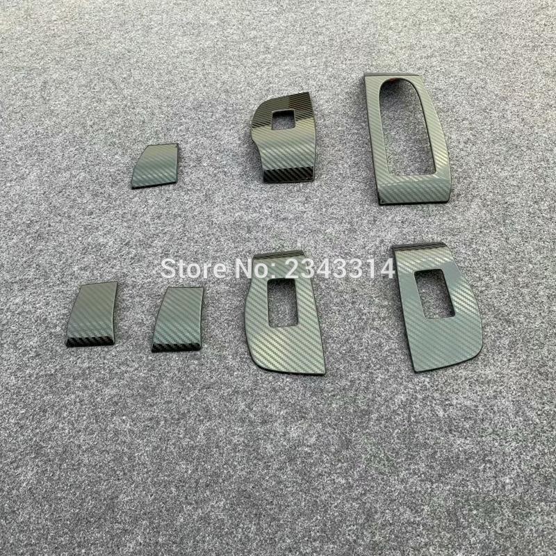 For Right Hand Drive Vehicle For Mazda 3   Car Armrest Window Switch Lift Cover Trims Auto Styling Accessories 7pcs