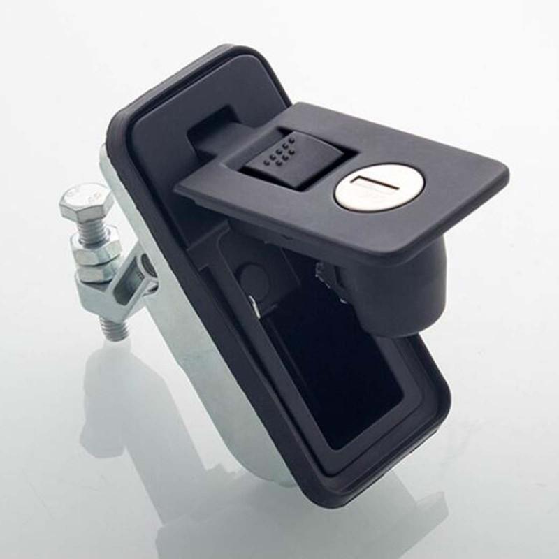 Push Compression Lock Truck Caravan Kit Tool Box Lock, Compression Latch Lock Flush Mount Trigger Latch for Trailer Mailbox RV