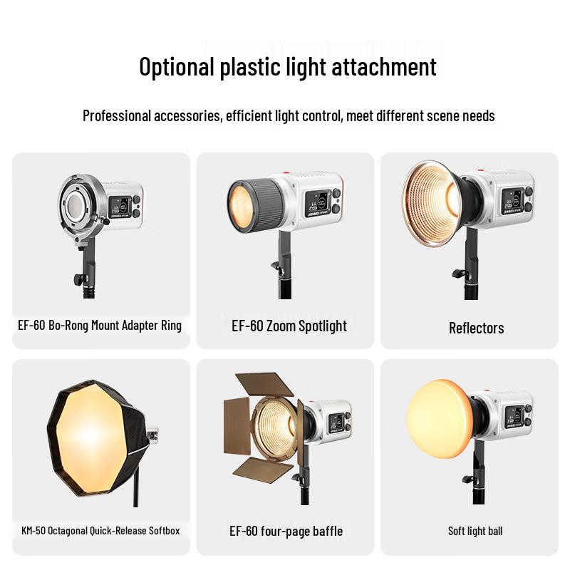 JINBEI EF-60RGB RGB LED Video Light