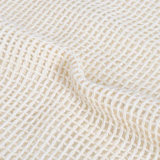 Shopping Bag Reusable Large Capacity Cotton Fruit Vegetable Produce Mesh Tote for Outdoor