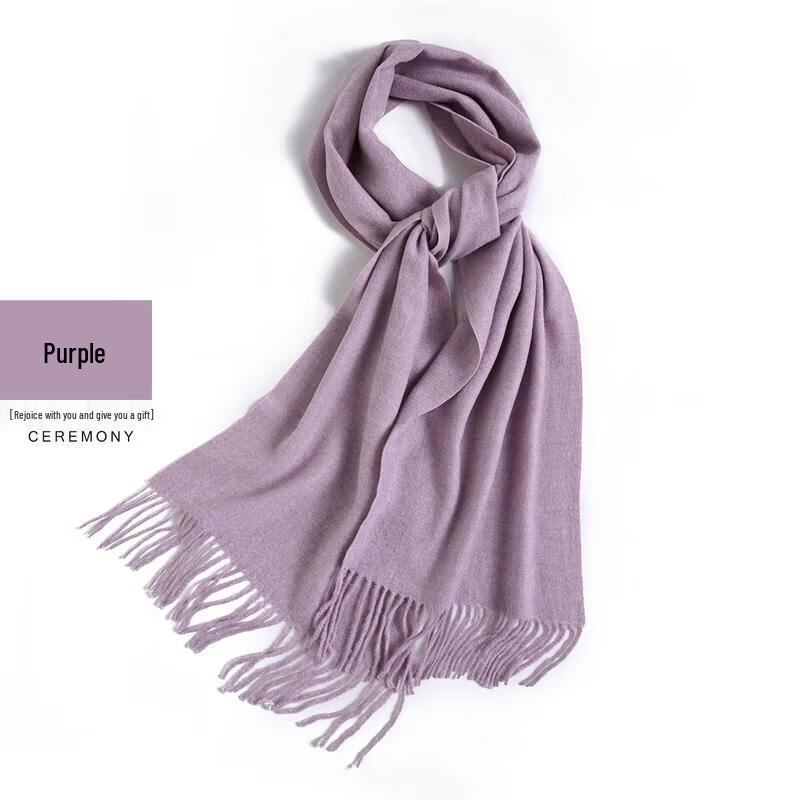 HANDUNYOU Solid Color Versatile Scarf