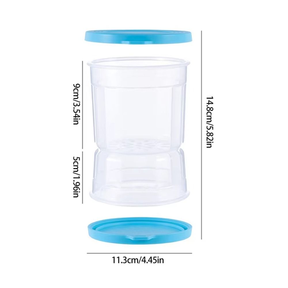 Контейнер для пищевых фильтров типа «песочные часы» для разделения сухого и мокрого солений, контейнер для хранения солений