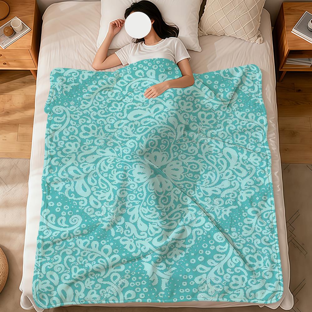 abstract bohemian Eccentric boho soft warm plush blanket for dormitory sofa living room pet hogar bedroom gift nap home Flannel