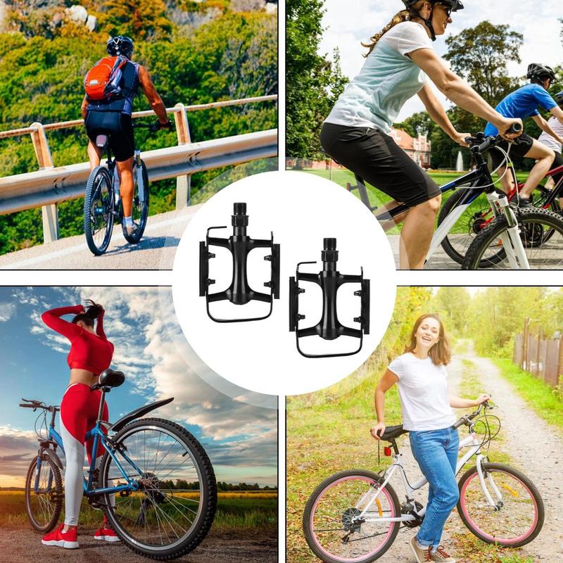 Велосипедные педали 1 пара металлических велосипедных педалей Легкая платформа 9/16 дюйма Bmx Шипы Велосипедные аксессуары Для горного шоссейного городского велосипеда