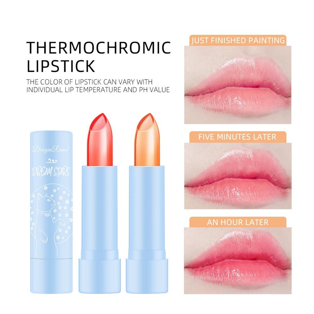 Dragon Ranee Сменить губную помаду, стойкое увлажнение, нелегко обесцвечивать, водостойкое и увлажняющее желе алоэ красного цвета