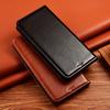 Флип-чехол из натуральной кожи Crazy Horse для Sony Xperia XZ XZ2 XZ3 XA XA1 XA2 Plus Ultra Premium Компактный чехол для телефона с отделениями для карт