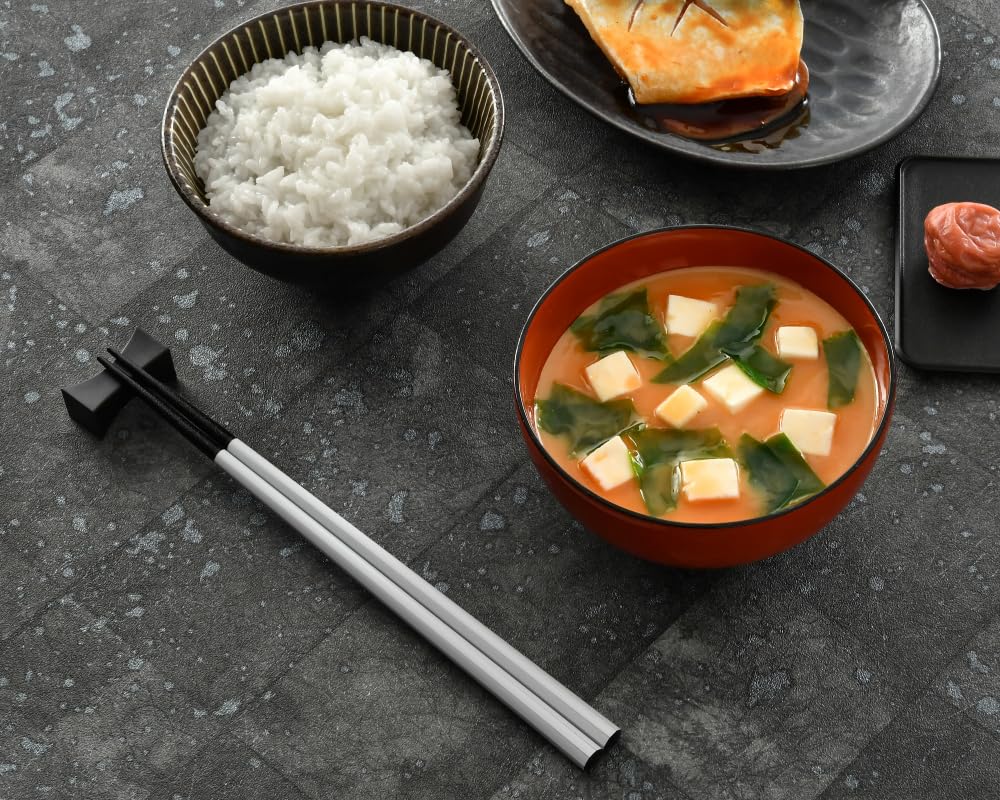 In Our Own Factory In Fukui Basic Edge Chopsticks Enjoy the Warmth of Wood from the Easy To Octagonal Wakasa 5 Colors Gentle On the Made In Pale Muted