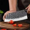 Kitchen Knives Chop Bone Cleaver Meat Vegetables Barbecue Boning Butcher Knife Wood Handle Hand Forged Blade Cooking Chef Knife