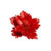 Sequins Artificial Poinsettia Flower Simulation Christmas Tree Ornaments  New Year Decor Gifts