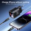 QOOVI 33W GaN Charger USB Type C Fast Charging Adapter Quick Charge QC3.0 PD USB-C Wall Charger For iPhone Samsung Xiaomi iPad