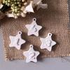 Christmas Number Flag Pendant Silicone Mold Christmas Series Digital Hang Tag Hanging Gypsum Molds Xmas Tree Star Casting Mold