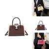 Fashionable Color Block Small Square Bag For Women With Zipper Closure Ideal For Everyday