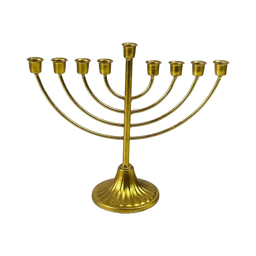 Hanukkah Candle Stand Festive Celebration Candle Holder 7/9 Branch for 0.51in Dia Candle Detachable For Home Decor