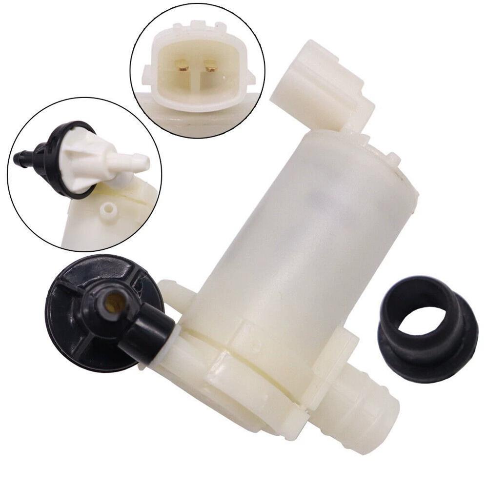 Wiper Front Windshield Windscreen Wiper Washer Pump Motor with Grommet D65167482