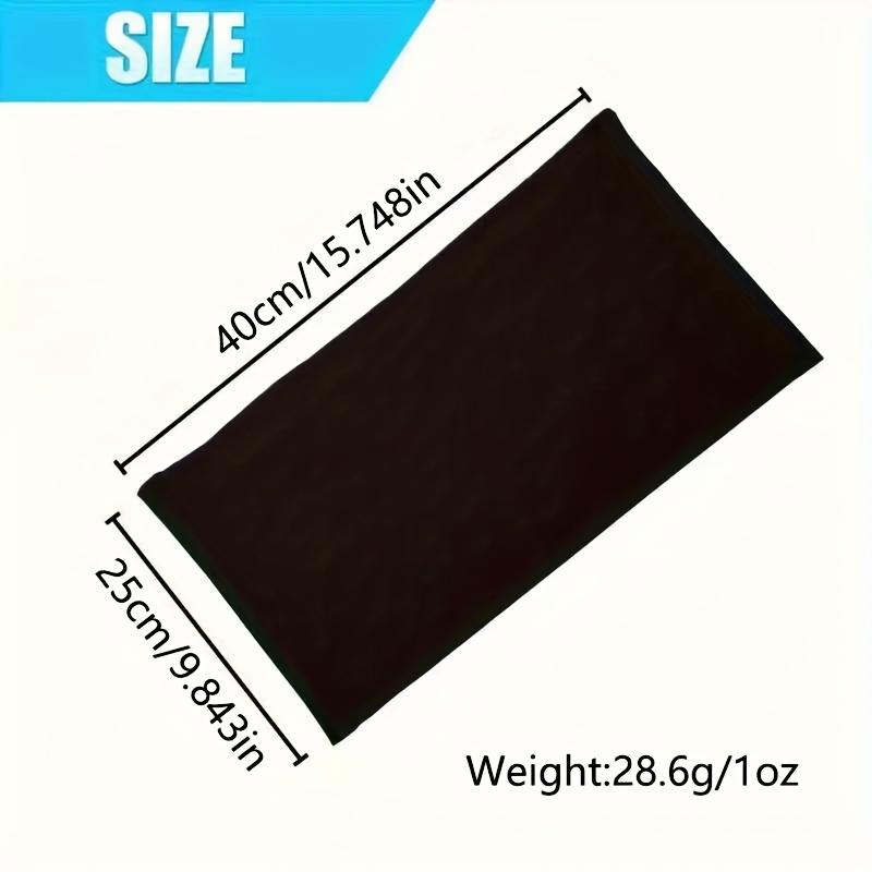 1 шт. Черная дышащая велосипедная маска для лица - Защита от солнца, ветро- и пылезащита, удобный бафф для шеи для занятий спортом на открытом воздухе для мужчин, с ПВХ-покрытием