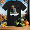 Ratatouille Remy Santa Christmas T-shirt T Shirt Men Women Unisex Tshirt SY564