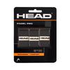 Overgrip - HEAD - Padel Pro - Noir - Pack De 3 - Confort Et Adhérence