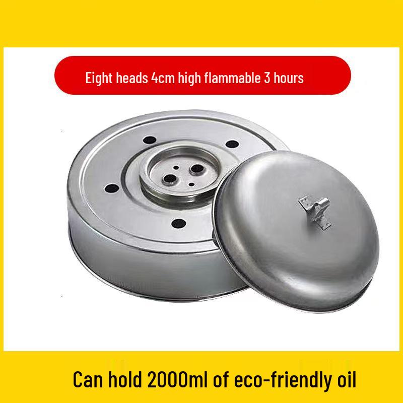 Портативный бездымный корейский угольный гриль для барбекю и кипячения чая для дома и улицы