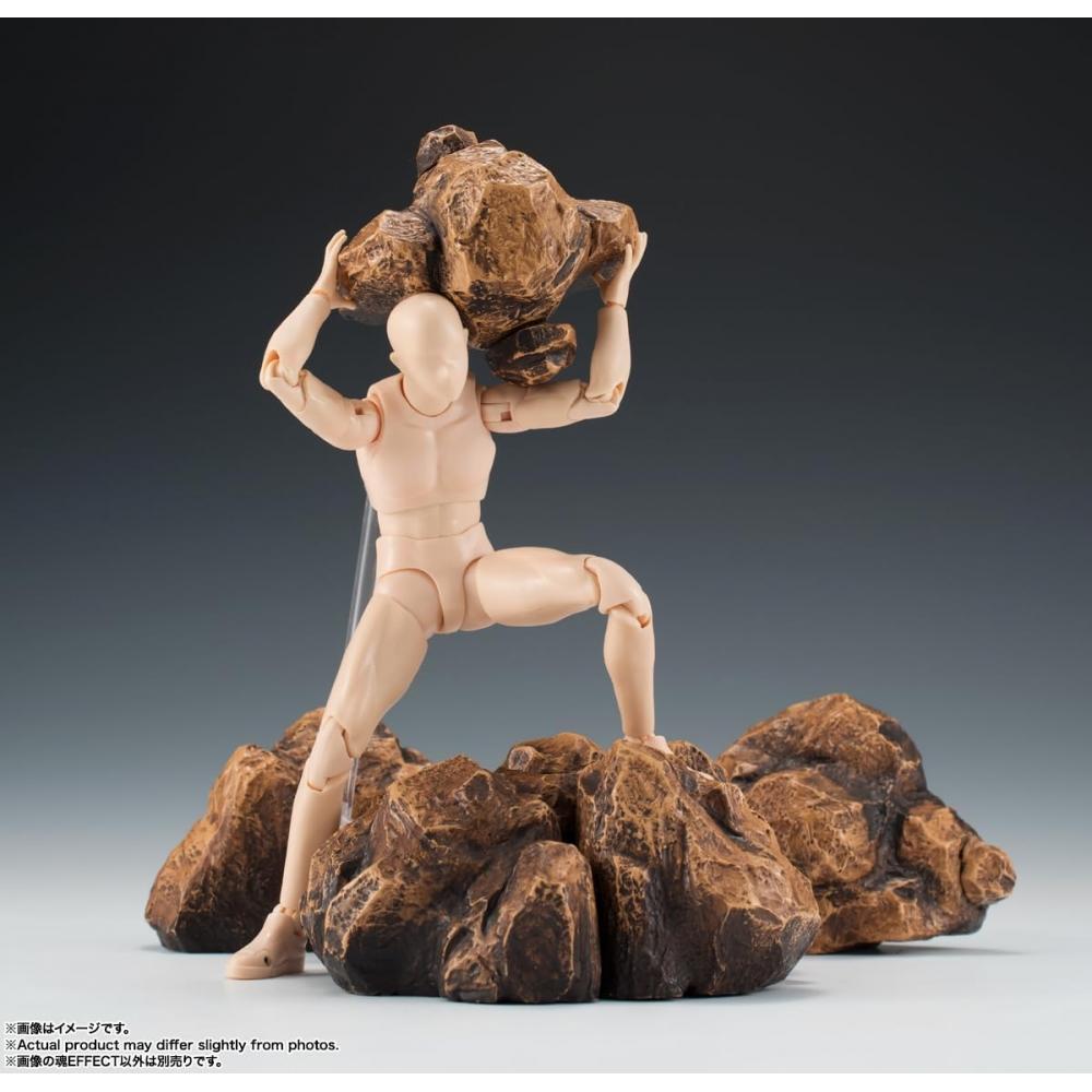 BANDAI SPIRITS Tamashii EFFECT ROCK Beige Ver. for S.H.Figuarts Non-scale ABS&PVC Painted Complete Figure