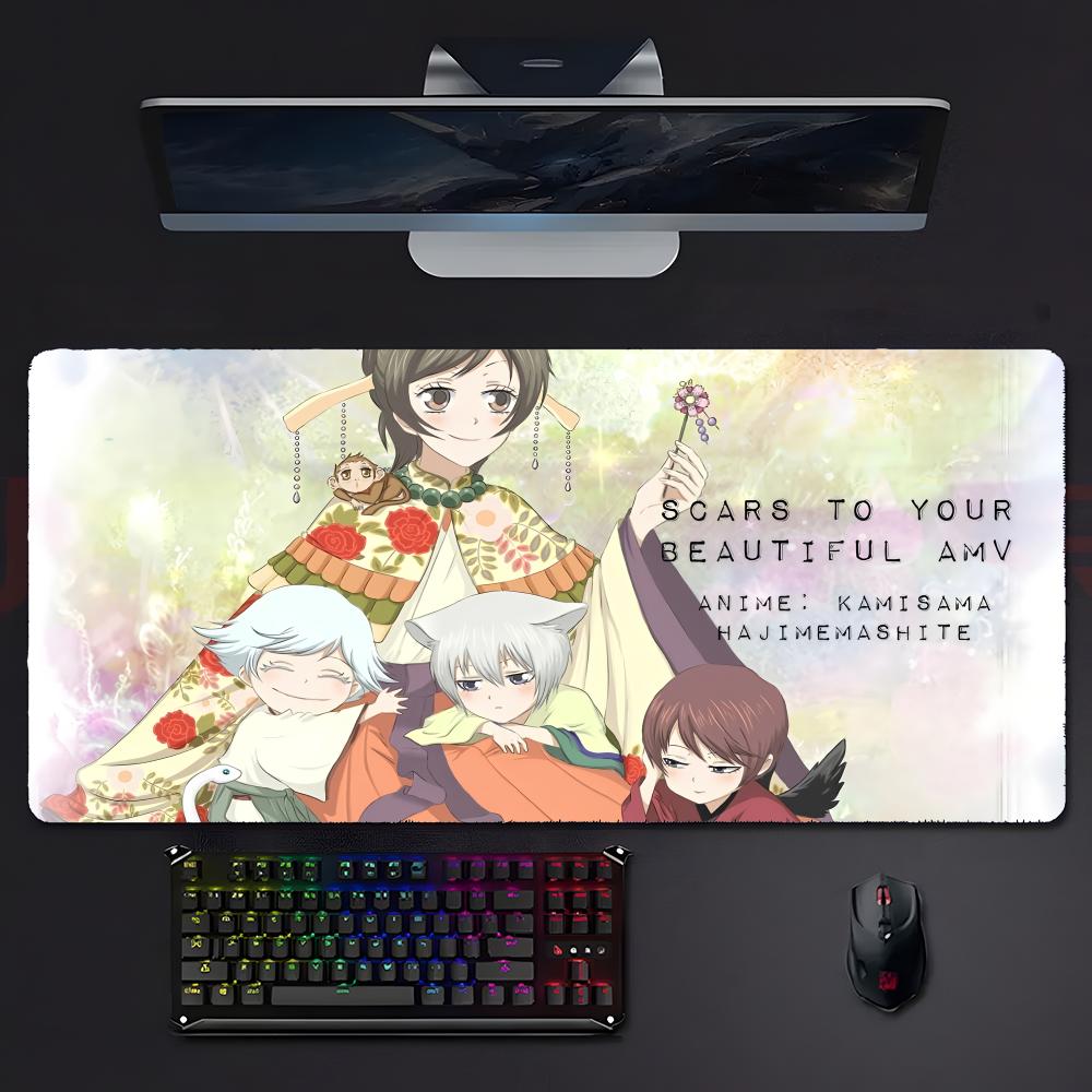 Cute Sweet Anime KKamisama Love NNanami Mouse Pad Mousepad Large Gaming Lockedge Thickened Pc Table Desk Mat