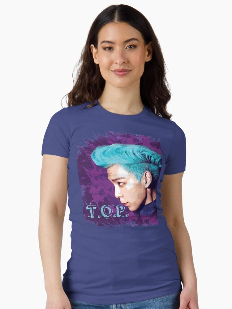 G-Dragon T.O.P ~ Приталенная футболка Big Bang