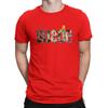 Men T-Shirts Popular British Rock Bands Novelty Pure Cotton Tee Shirt Short Sleeve Suede T Shirts O Neck Clothing Graphic