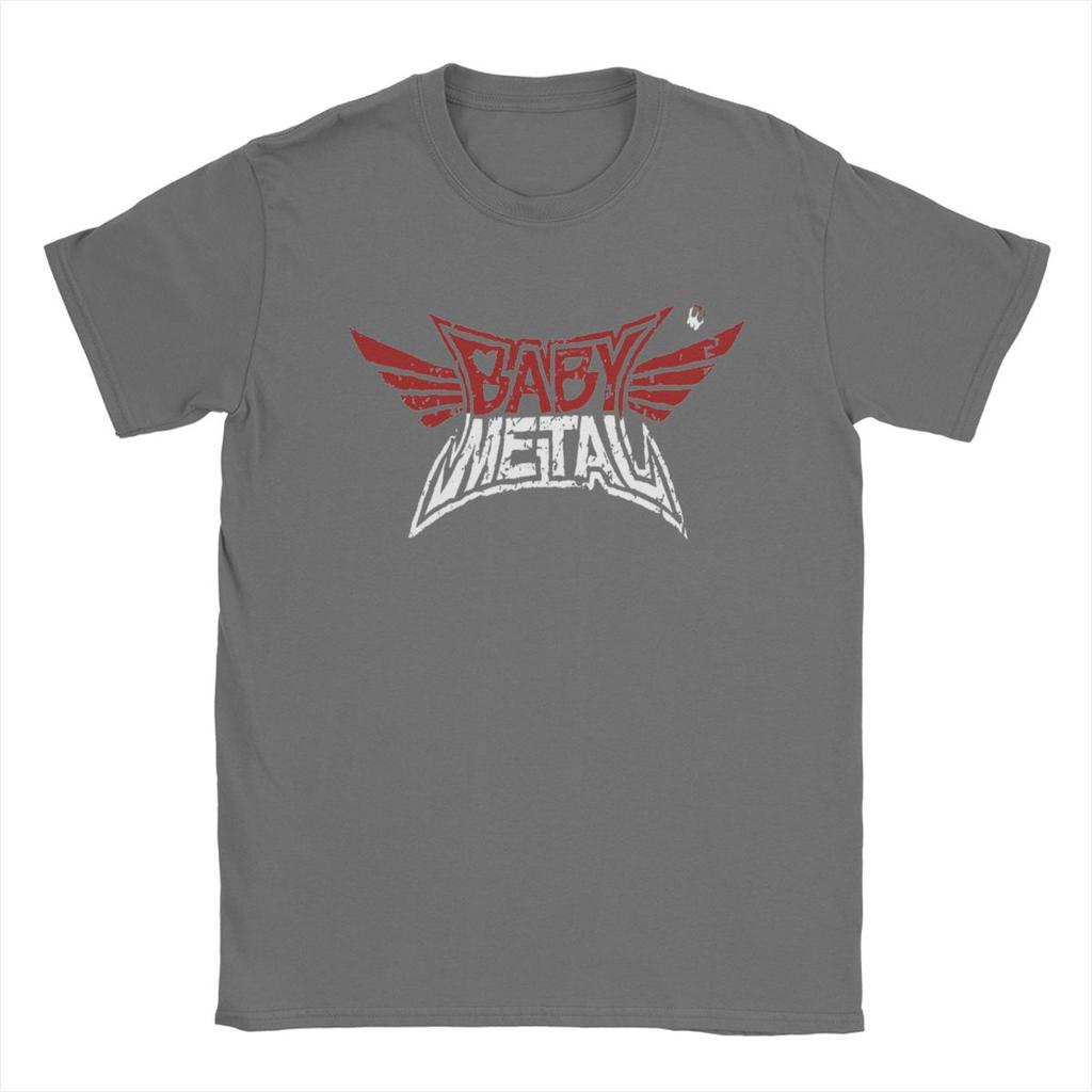 Babymetal Men's T Shirts Vintage Tee Shirt Short Sleeve Crewneck T-Shirts 100% Cotton Plus Size Clothes
