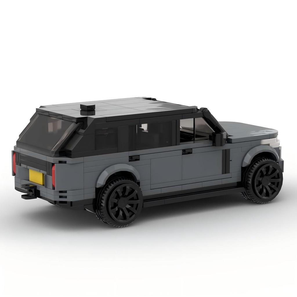 Строительный блок M, совместимый с 150676 Range Rover 400 л.с. Расширенная версия, Модель внедорожника, Собранный строительный блок
