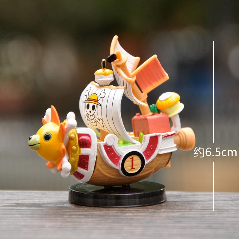 Фигурка One Piece Луффи THOUSAND SUNNY Going Merry Сборная модель лодки Пиратский корабль Декор Игрушки для мальчиков Подарок на день рождения для детей