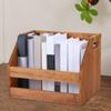 Wooden Record Crate Album Holder Vinyl Organizer CD Storage Rack Books Snacks Toys