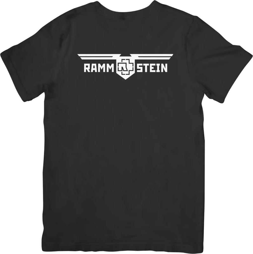 Rammstein Music Unisex Fit for Men & Women Quality Cotton T-Shirt Black