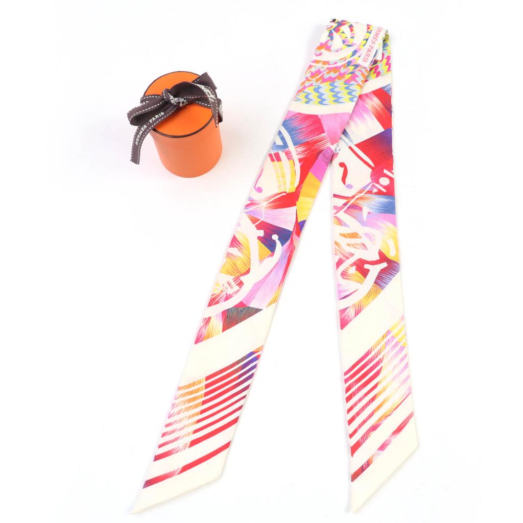 Pristine HERMES scarf EX-LIBRIS MARBLE Kyoto Marble Limited Edition silk Women Used