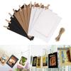 DIY Kraft Photos Album Paper Picture Frames Combination Paper Frame With Clips Home Decoration