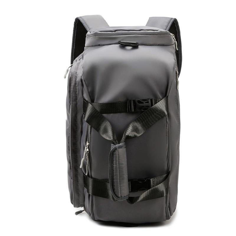 Модная вместительная фитнес-сумка для мужчин и женщин: Разделение сухого и влажного, идеально подходит для коротких путешествий и занятий йогой