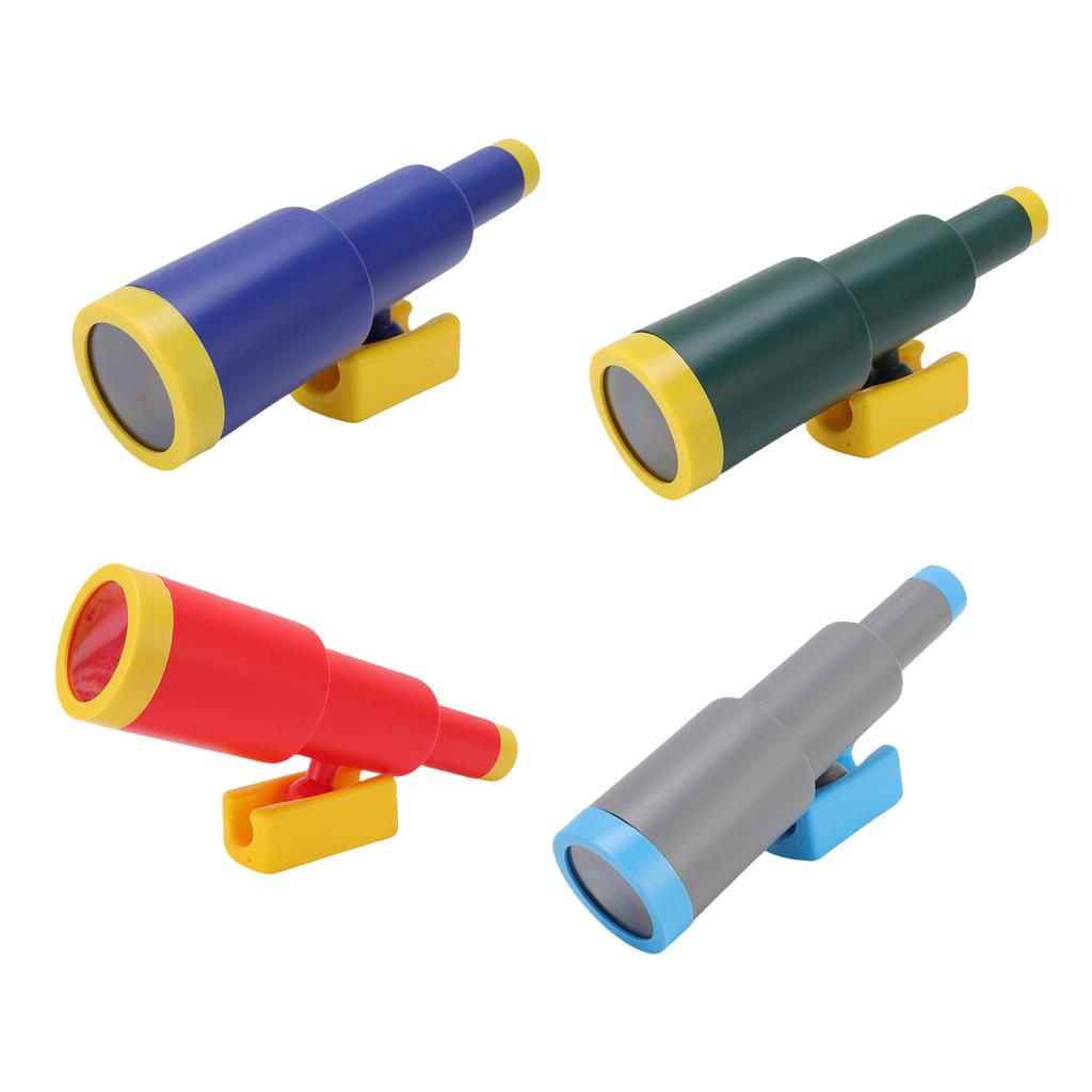 Telescope Toy Funny Reusable Plastic Safe Educational Monocular Toy with Base for Present Outdoor
