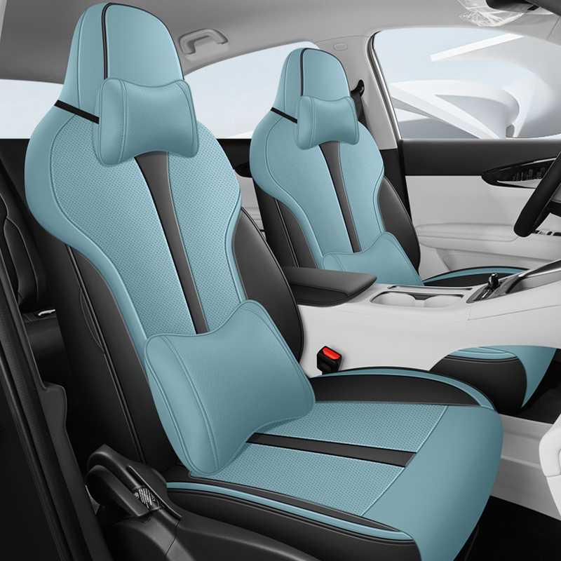 Всесезонные полнопокрывные чехлы на сиденья автомобиля Geely Star Wish 2026: 26 вариантов дизайна