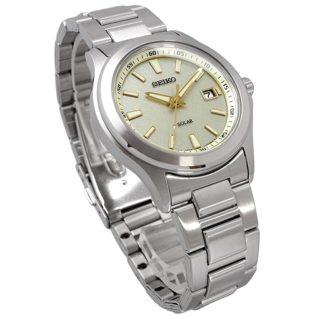 SEIKO Solar Quartz Watch SBPN069 Silver Champagne [Seiko] Мужские []