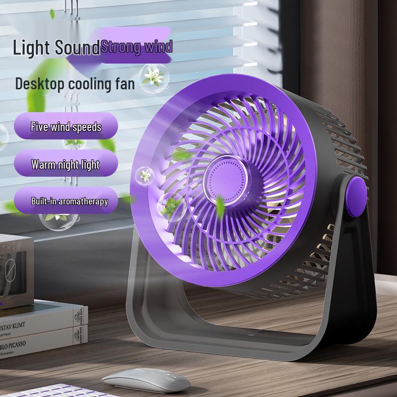 USB Desktop Air Circulation Fan for Home, Office & Student Use