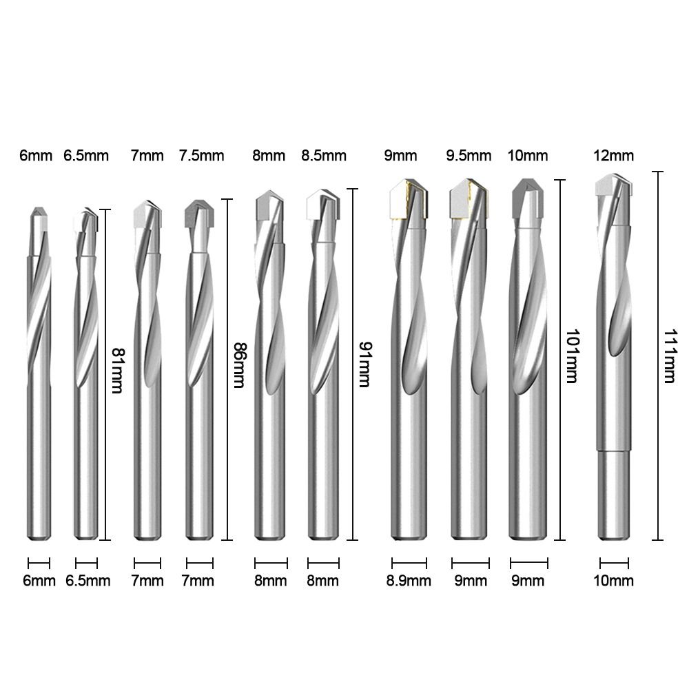 Инструменты для сверления твердых материалов Дерево Металл Фреза Карбидный сплав Сверло Спиральное сверло Сверло