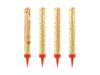 Cake Fountains, Gold, 12cm, 4 Pcs